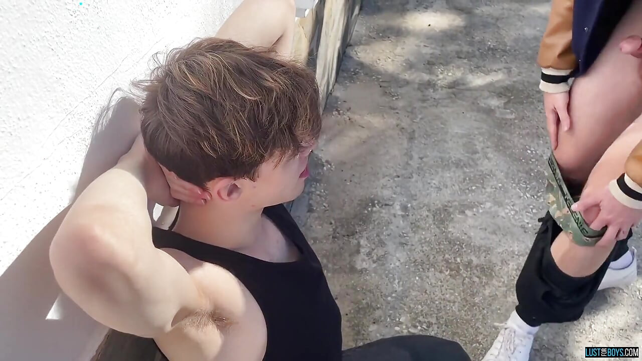 Cock Crazed Boy Buggered Outdoors - Part 2