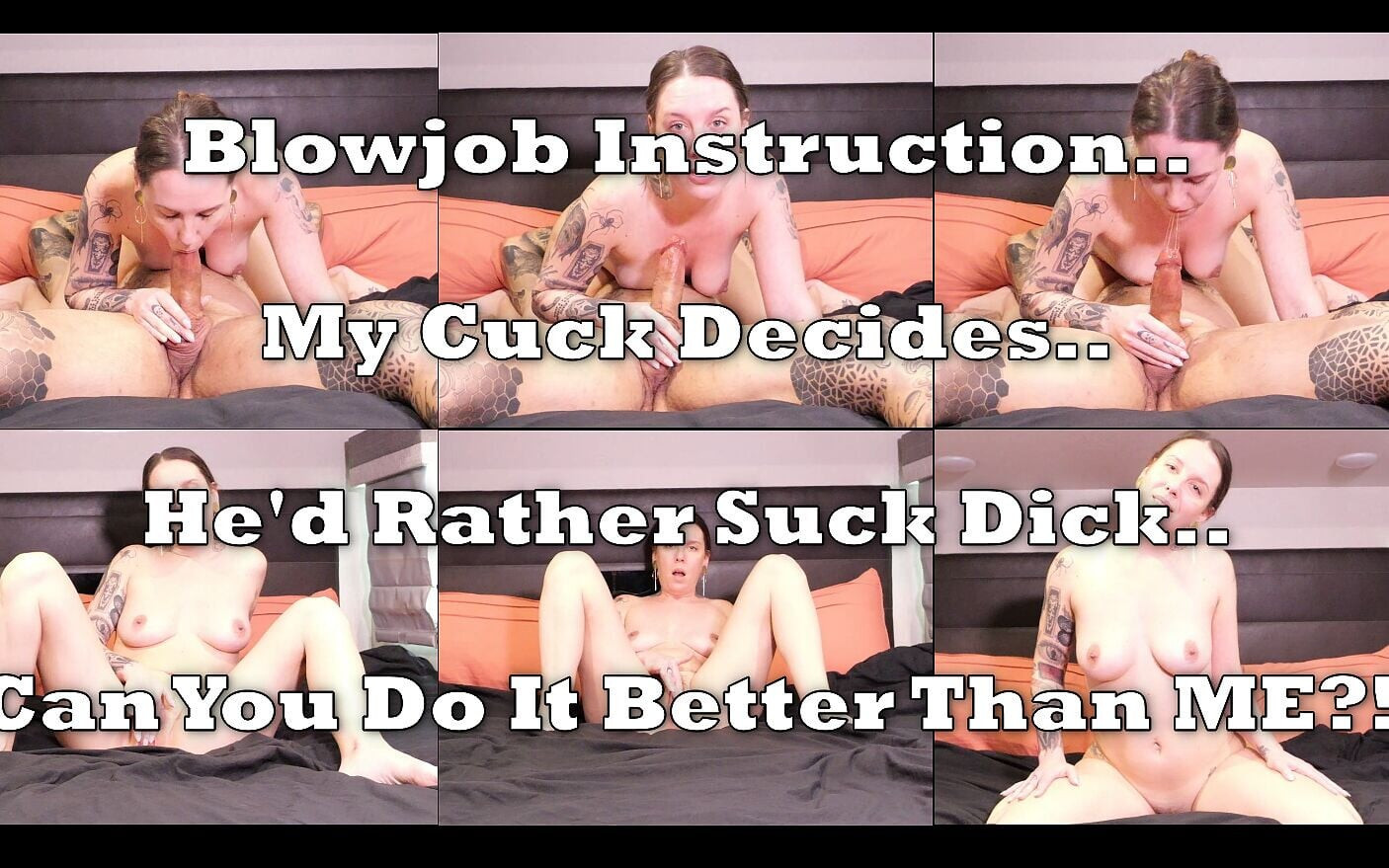 So You Think You Can Suck His Dick Better Than Me?