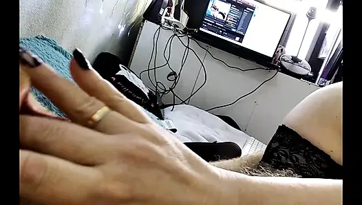 Die reife foxy Frau und ihre fähigkeiten als cowgirl und schwanzlutscher...))