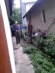 grandfather went round the corner
