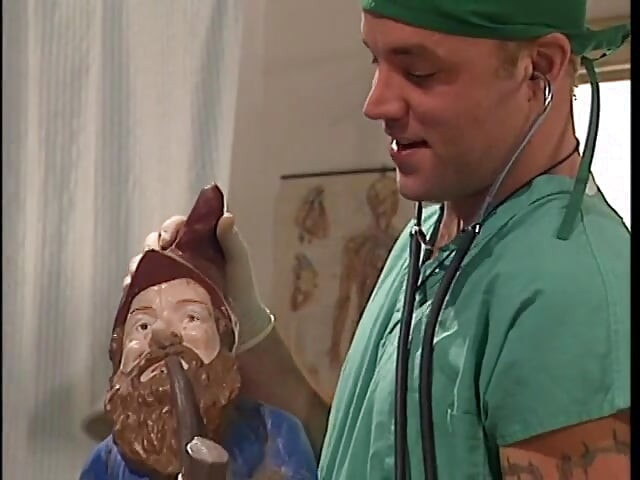 Big dick doctor throat fucks a horny patient while fingering her wet pussy