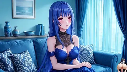 Pretty Young Girl Sharing Passionate Moments AI Hentai