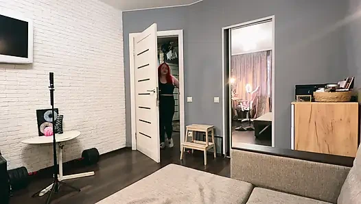 Stepbrother's or getting up with a guy?Stepsister lost her at cards.