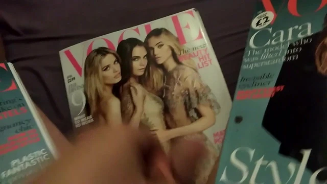 Cumming on Cara ( Vogue Magazine )