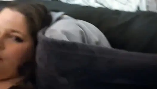 Amateur wife cums from husbands big dick multiple real orgasms (Max & Cherry)