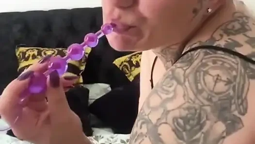 Trying Out My Anal Toys