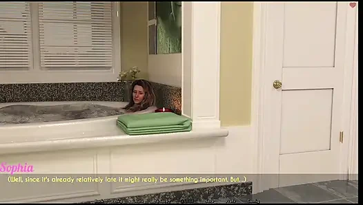 Dylan Sophia'nın banyo yaptığı yerde duş almak istedi ortak duşa gitti büyük bir yarak aldı