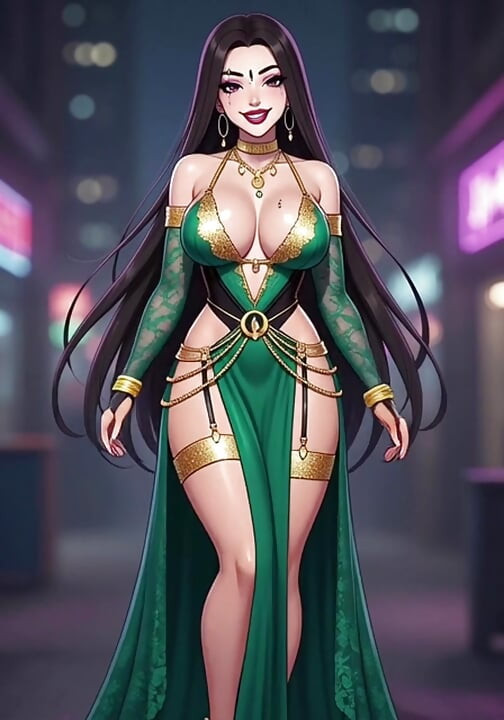 Anime and teasing with pool noodle strip dirty talking virtual sex
