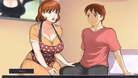 Brother's Wife Gave Me a Hot Handjob in the Bedroom