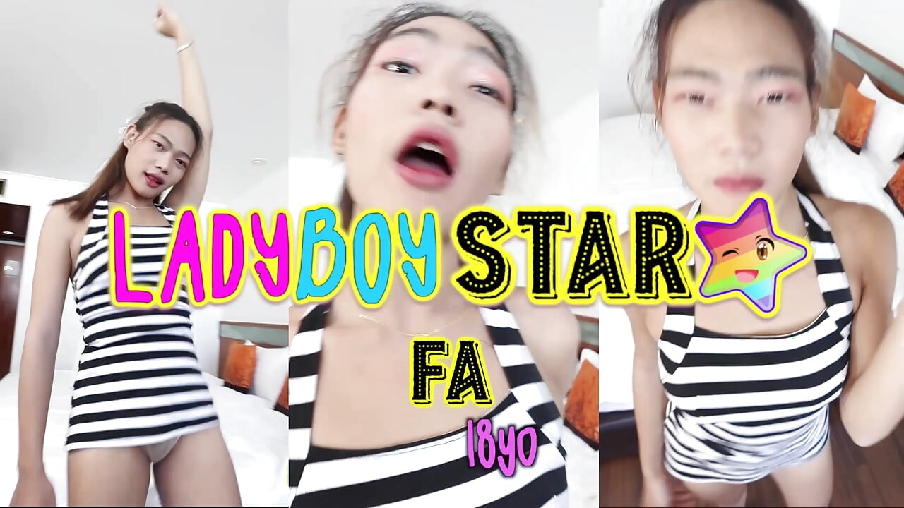Ladyboystar - Hardcore anal sex with a sexy and horny ladyboy