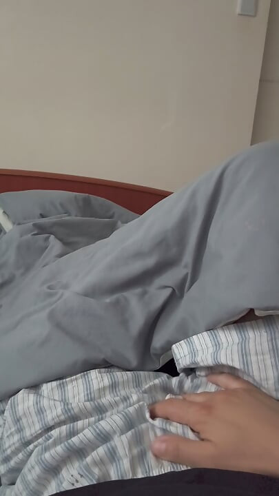 Gay boy alone at home