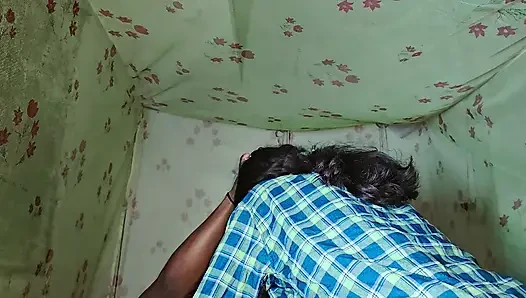 After a long time hard sex with loud moaning with Virgin college girl