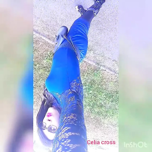 Beautiful little trans trans trans a French transvestite Celia Cross
