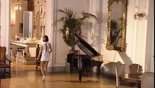 Threesome vintage gadis rambut merah mengisap kontol ngentot memek