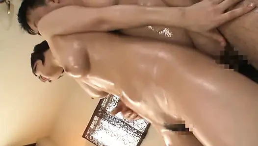 S-class Beauty Tsubasa - keterampilan oral yang dalam dan jilat minyak