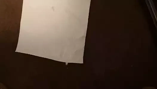 정액으로 밧줄 쏘기