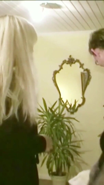 Iconic moment from "German Step Mom Seduce Friend of Daughter to Fuck and Teach Sex"