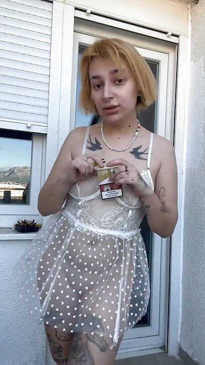 Will You Smoke with Me Smoking and Tease