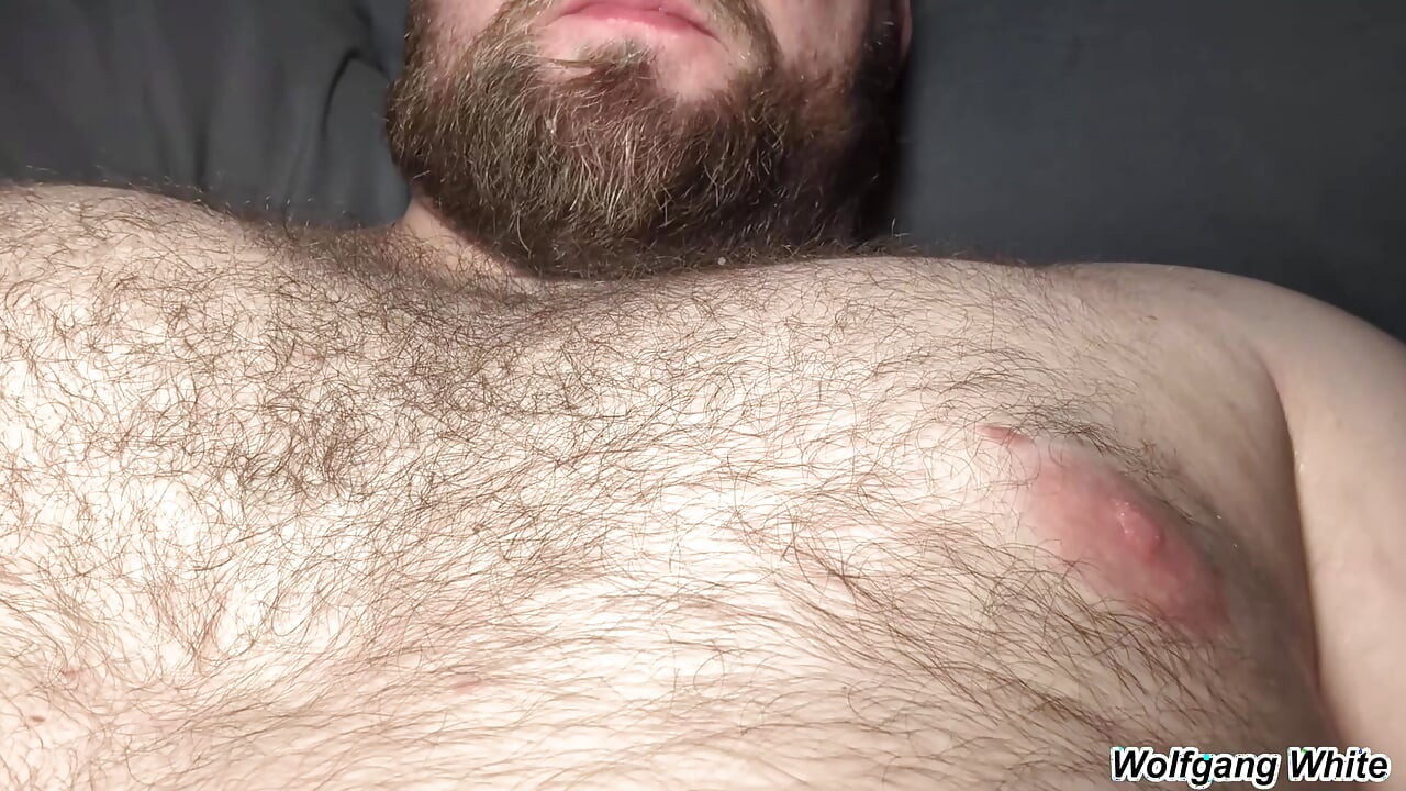 Lick Stepdaddy's NIPPLES While He Jerks Off - BOTTOM POV Roleplay - Wolfgang White Solo Masturbation