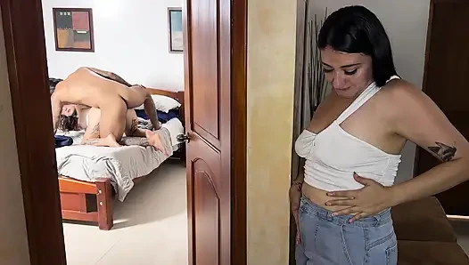 Bitter stepmom teaches her stepdaughter's boyfriend a lesson