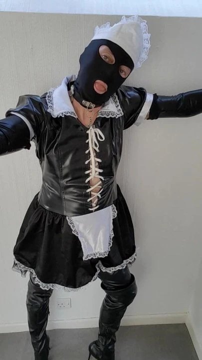 Me: PVC Sissy Maid