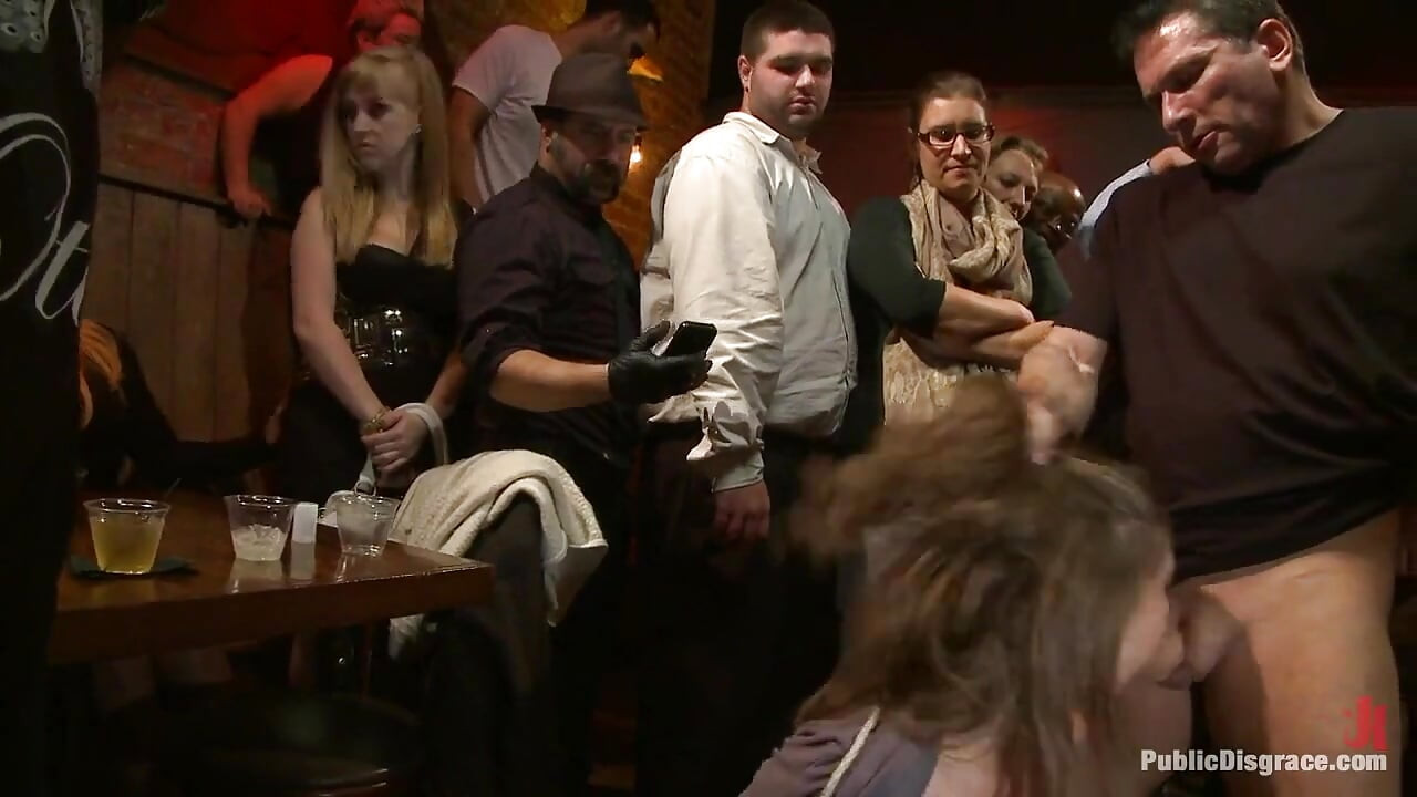 Giant Tits Tied in the Armory