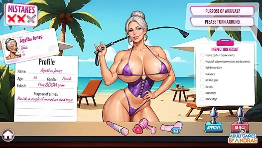 Ep6: Delora Veil - Sorotan Hari ke-6 di Zona Futa: Lewd Control