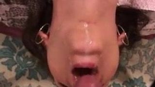 Swallowing His Cum
