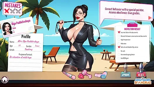 Ep7: Futa Zone: Lewd Control - Sarah Argo Spotlight in Day 7 Gameplay