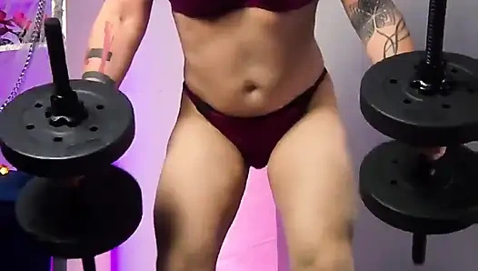 Dumbbell Squats Instructions