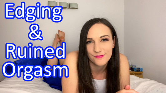 Edging und ruinierter Orgasmus-Wichsanleitung - Clara Dee