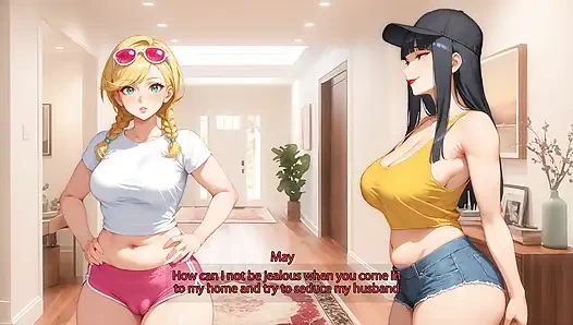 Hotwives Craving Strange Cocks - Seducing Husbands Into Cuckold Card Games - Part 1