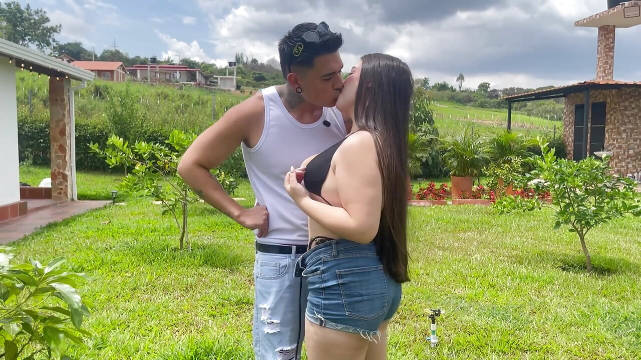 Fucking outdoors on my college best friend's farm