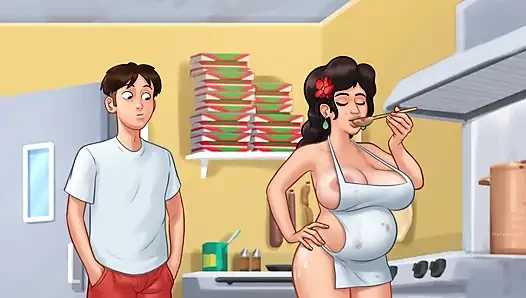 Fucking Pregnant Mature Milf, Pretty Hot - Summertime Saga