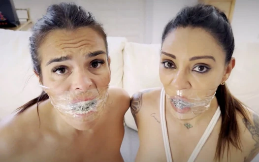 Cewek latina x lula lu damsels disumpal pakai celana dalam, diikat dan diikat 4k