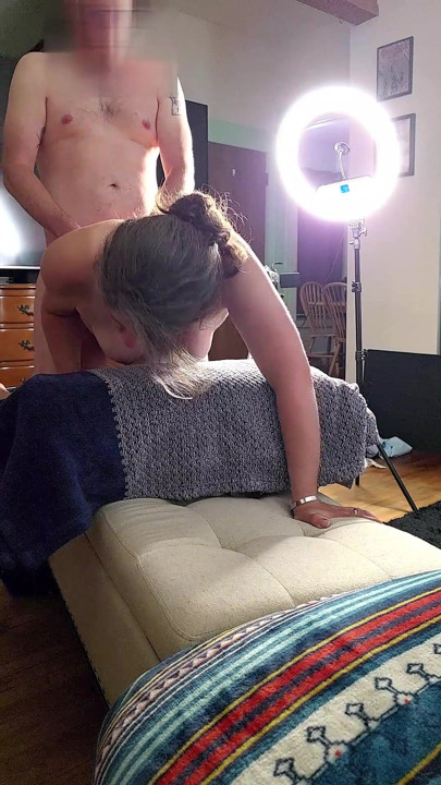 Beautiful brunette fucked from behind | Clip 1