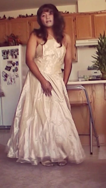 Vintage Jhazmeena - Gorgeous Gown Sitting Pretty