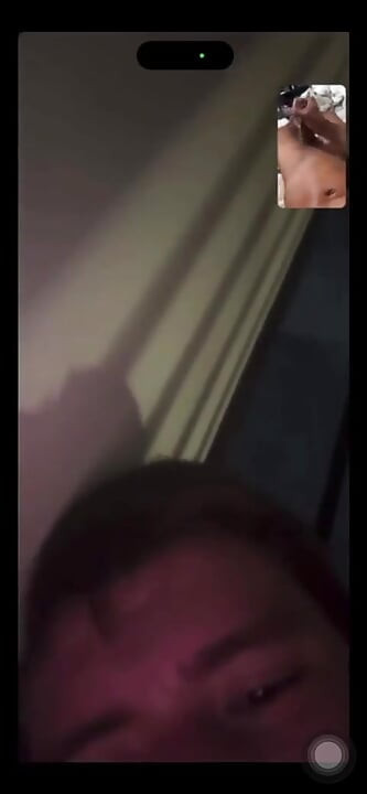 Video Call with Man