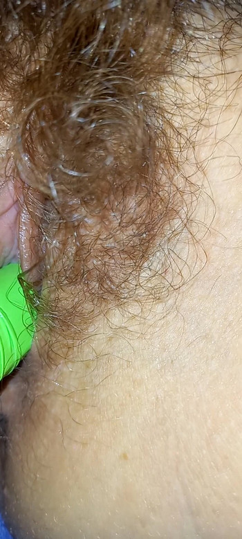 BUBU dild pepek berbulu matang