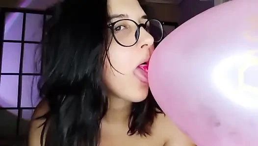 Ich transformiere meine ballonabfälle in einen dildo - bunny Looner