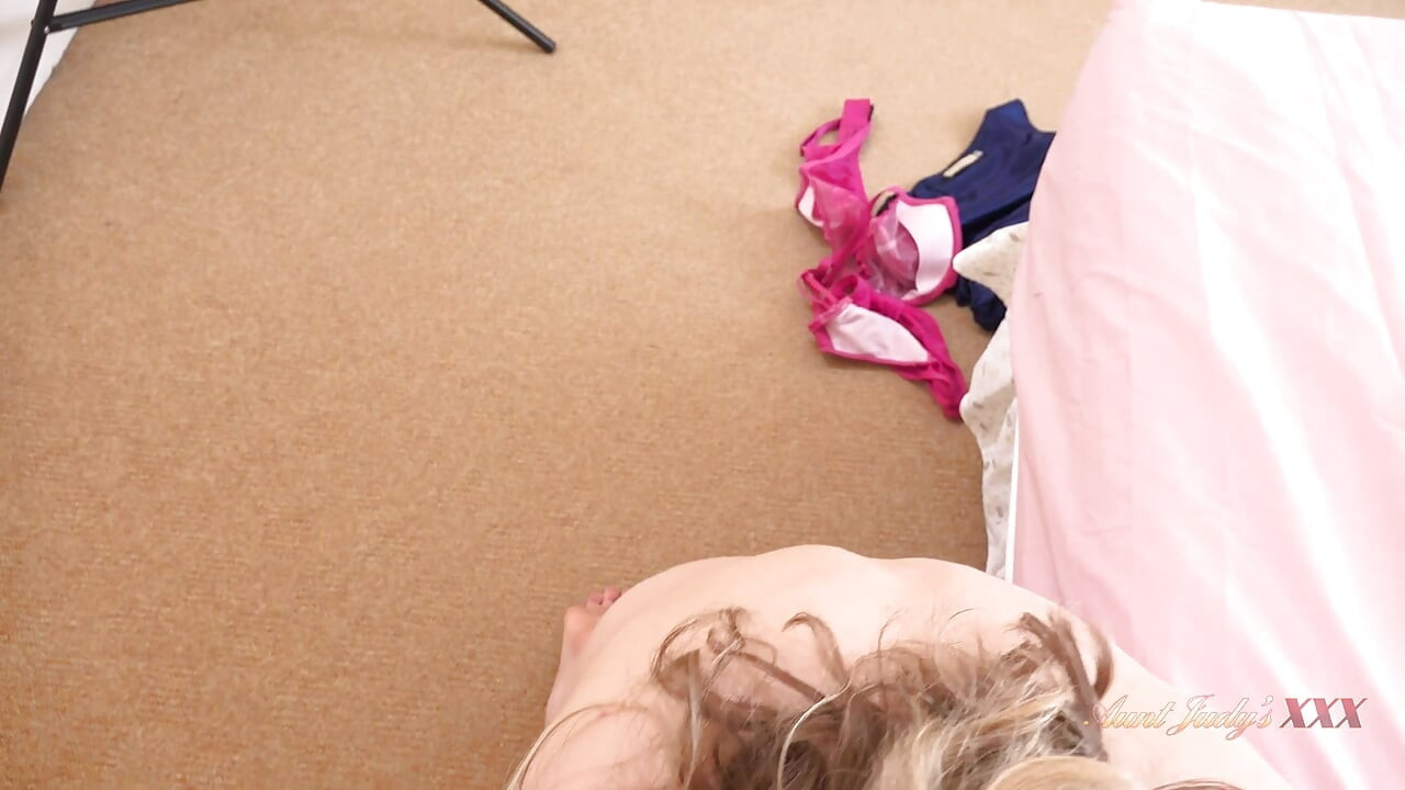 AuntJudysXXX - Your Busty MILF Landlady Princess Anna Catches You Watching MILF Porn