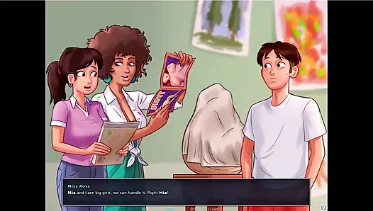 Kisah musim panas - Johannes dan para wanita bermain spin bottel ... Erik dan Johannes ngentot Nyonya Johnson.