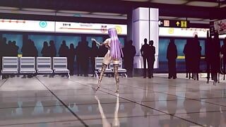 Mmd R-18 anime mädchen sexy tanzclip 53