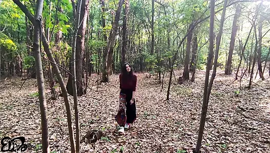 ANAL sex in the woods (DEEP ANAL CREAMPIE) - ElivaLove amateur couple