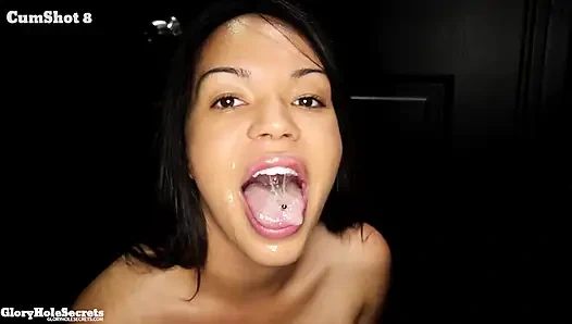 Latin kadın yarak emiyor