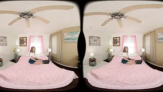 Forbvr - 18 yaşındaki minyon üvey kız kardeşin bir kamera kızı ve yarağına ihtiyacı var bakış açısı!