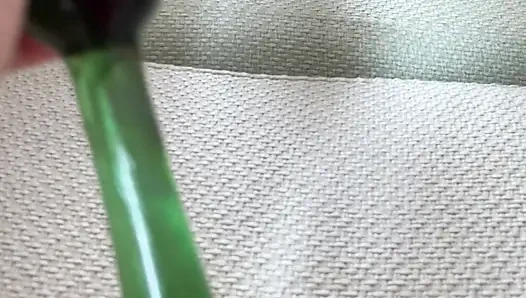 She start to play near mirror and dont stop until have orgasm