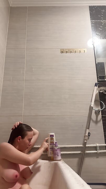 Lathered up and Shaved