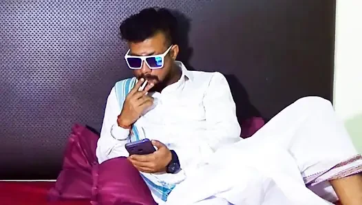A Don Brought Two Girls and Cheat Them. Made Foursome Fucking Session Takig His Aids Also. a Hardcore Scene with Beautiful Girl
