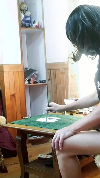 لحظة لا تنسى من "تعال إلى هنا ، ألعق مؤخرتك بينما أنا أدخن"